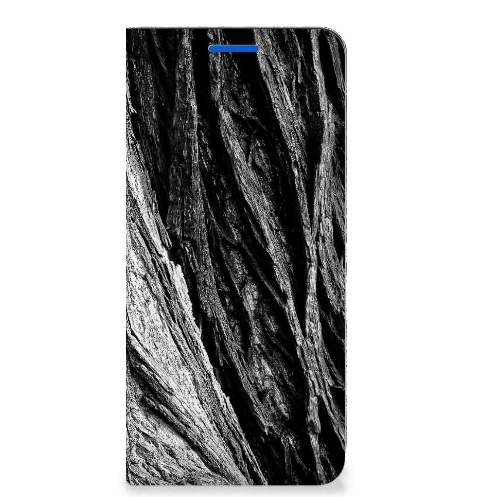 Book Wallet Case OPPO Reno6 5G Boomschors Grijs - B2C Telecom
