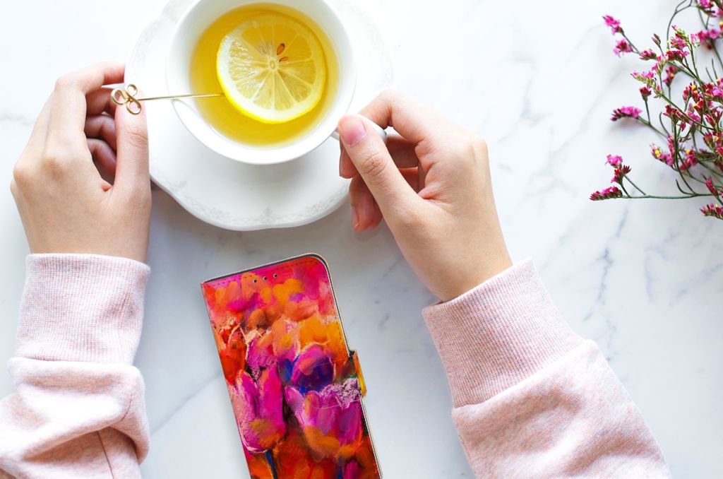 Hoesje Samsung Galaxy M10 Tulips