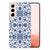 Samsung Galaxy S22 TPU Case Flower Blue