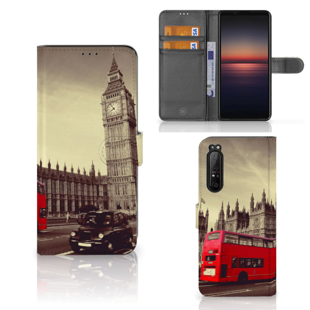 Sony Xperia 1 II Flip Cover Londen