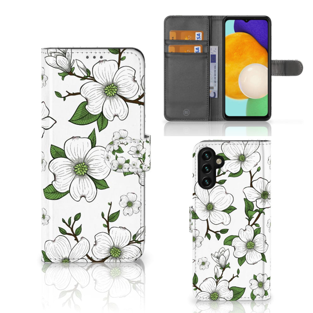 Samsung Galaxy A04s | Samsung Galaxy A13 5G Hoesje Dogwood Flowers