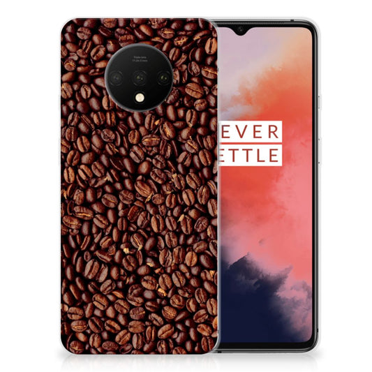 OnePlus 7T Siliconen Case Koffiebonen