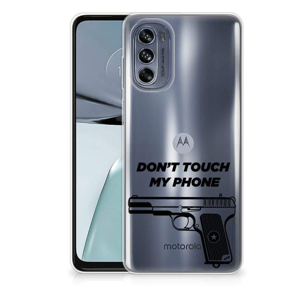 Motorola Moto G62 5G Silicone-hoesje Pistol DTMP B2C Telecom