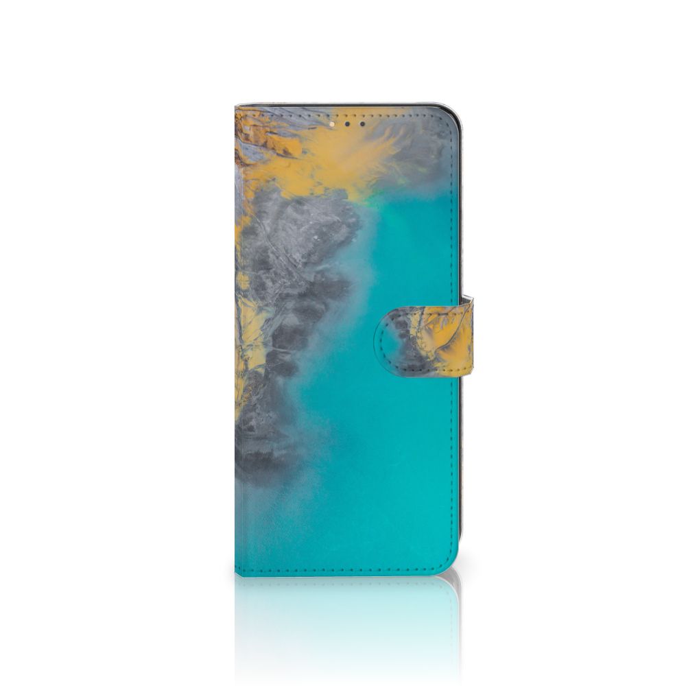 Nokia 5.3 Bookcase Marble Blue Gold