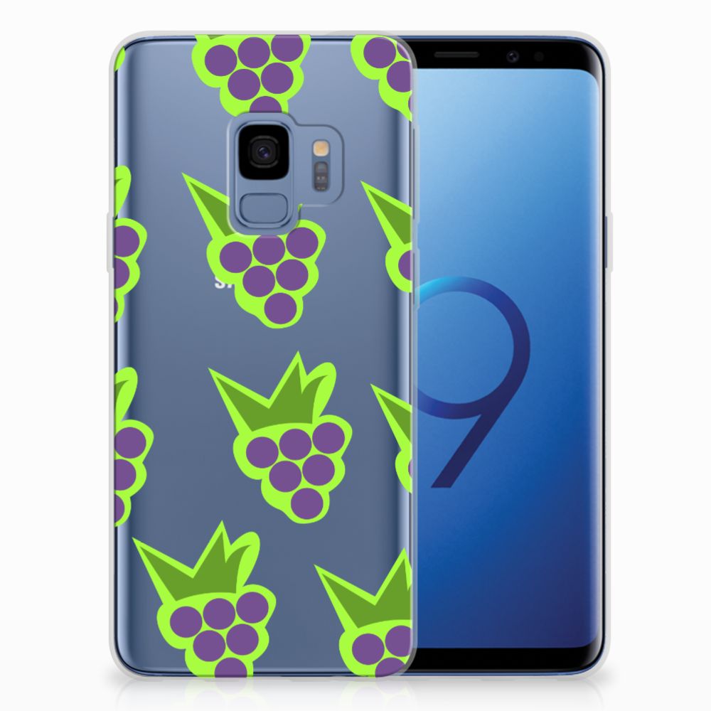 Samsung Galaxy S9 Siliconen Case Druiven