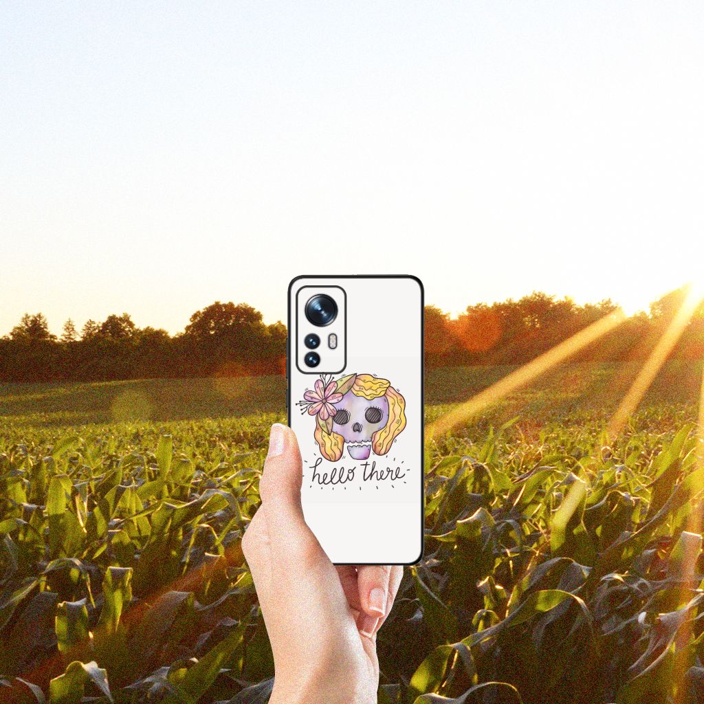 Telefoonhoesje Xiaomi 12 | 12X Boho Skull B2C Telecom