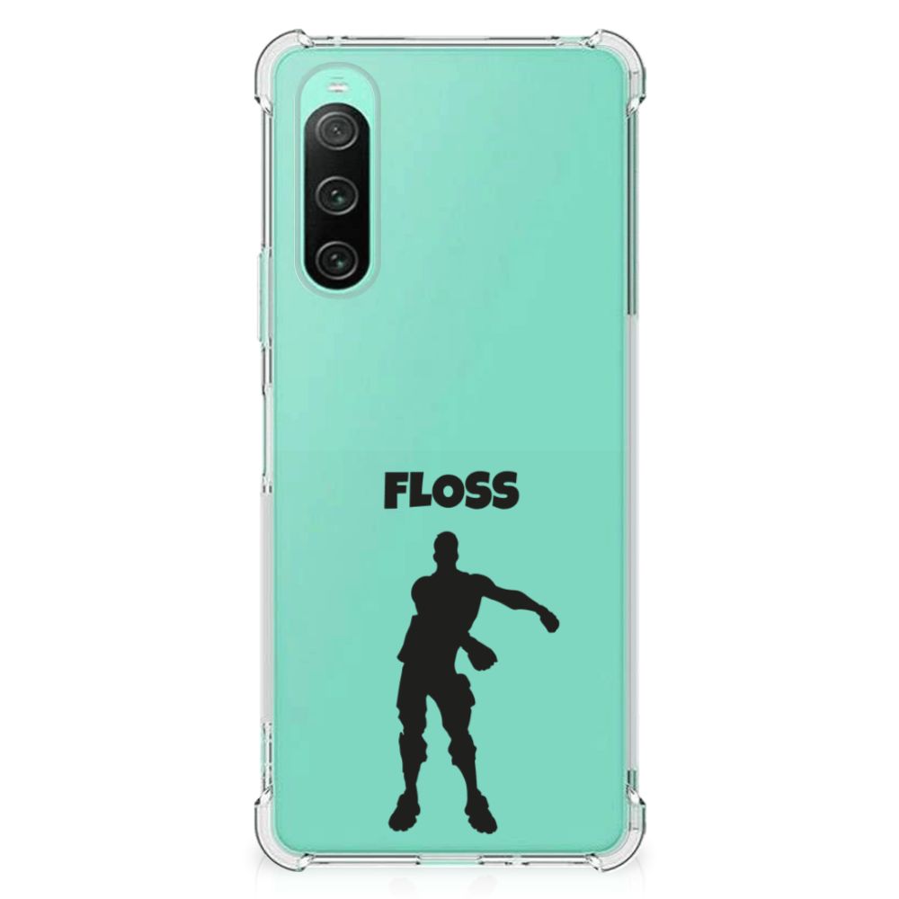 Sony Xperia 10 V Stevig Bumper Hoesje Floss