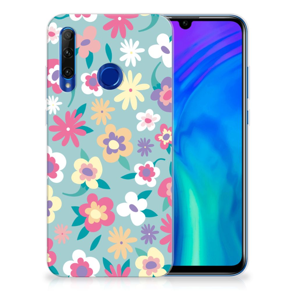 Honor 20 Lite TPU Case Flower Power