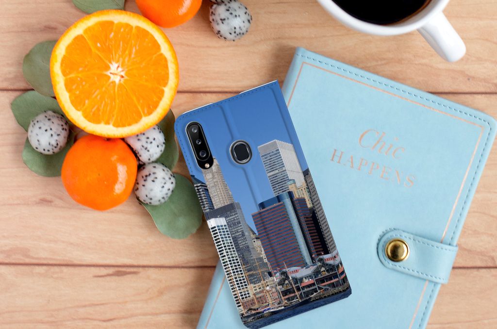 Samsung Galaxy A20s Book Cover Vrijheidsbeeld - B2C Telecom