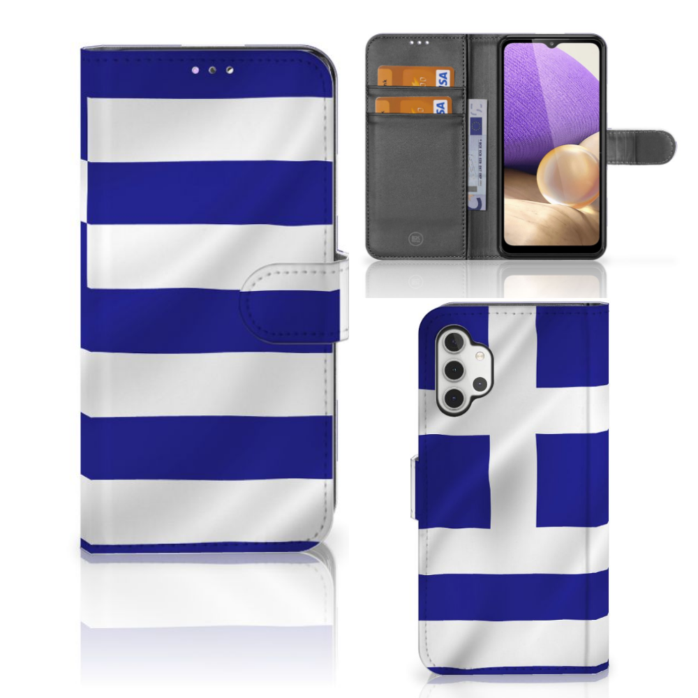 Samsung Galaxy A32 4G Bookstyle Case Griekenland