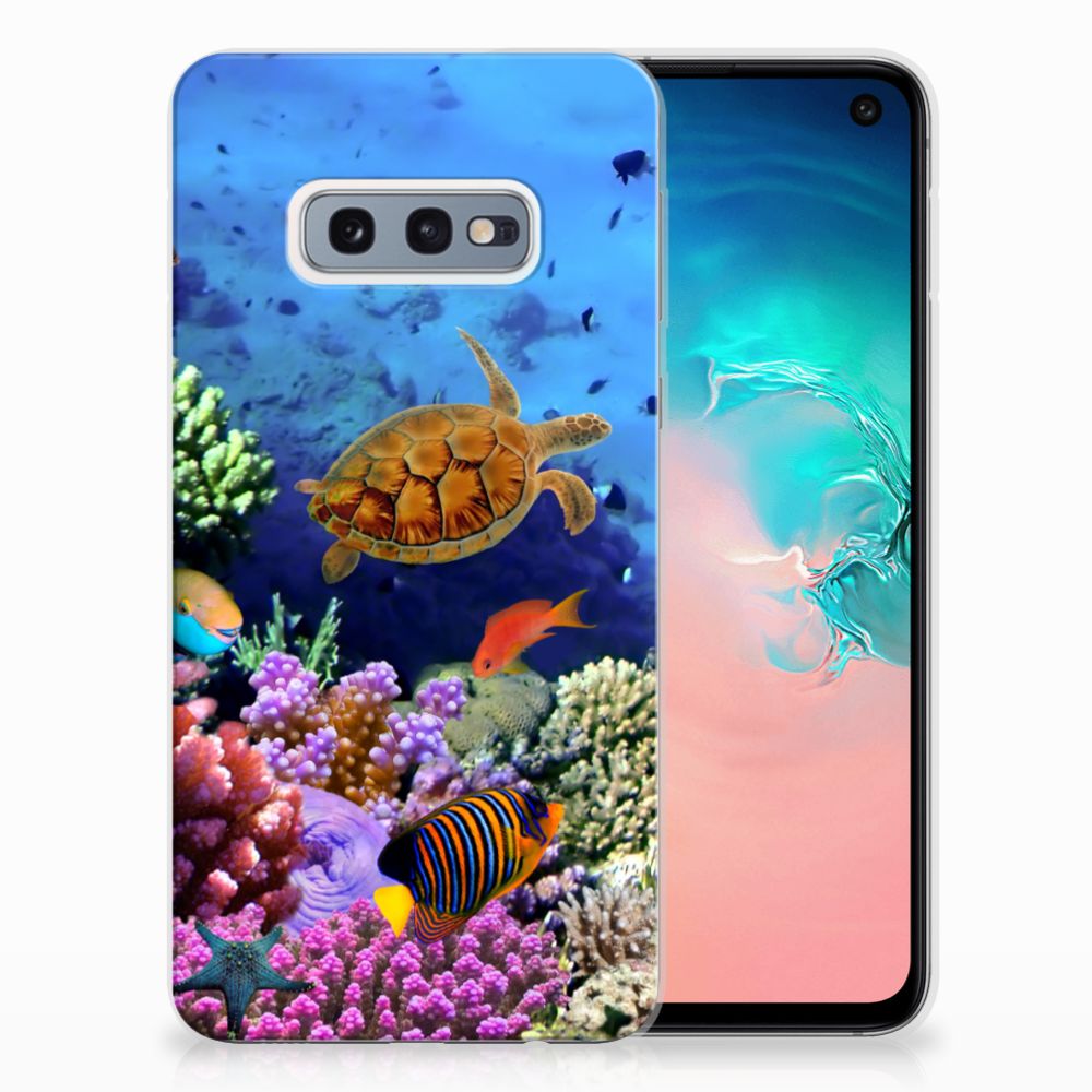 Samsung Galaxy S10e TPU Hoesje Vissen