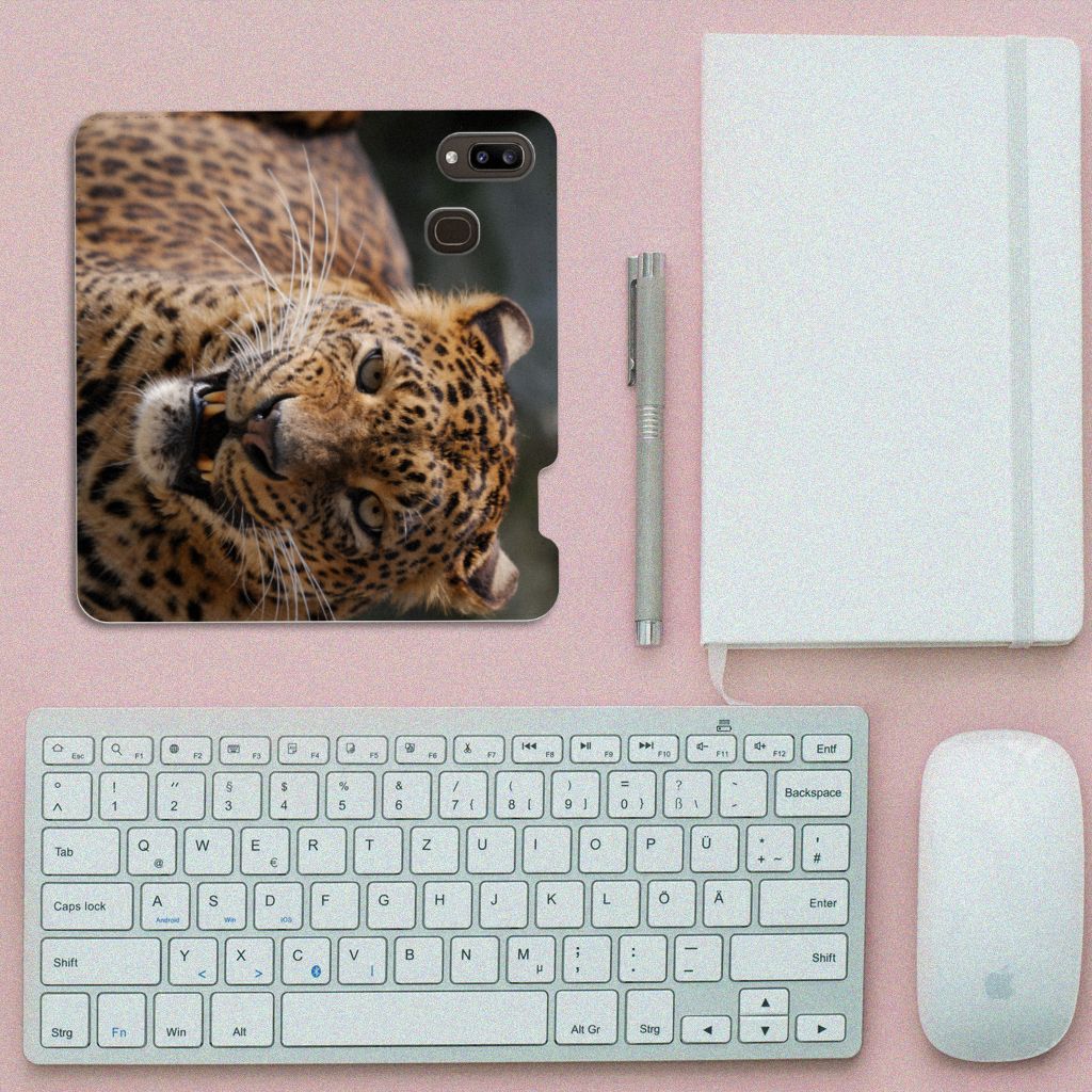Samsung Galaxy A30 Hoesje maken Luipaard
