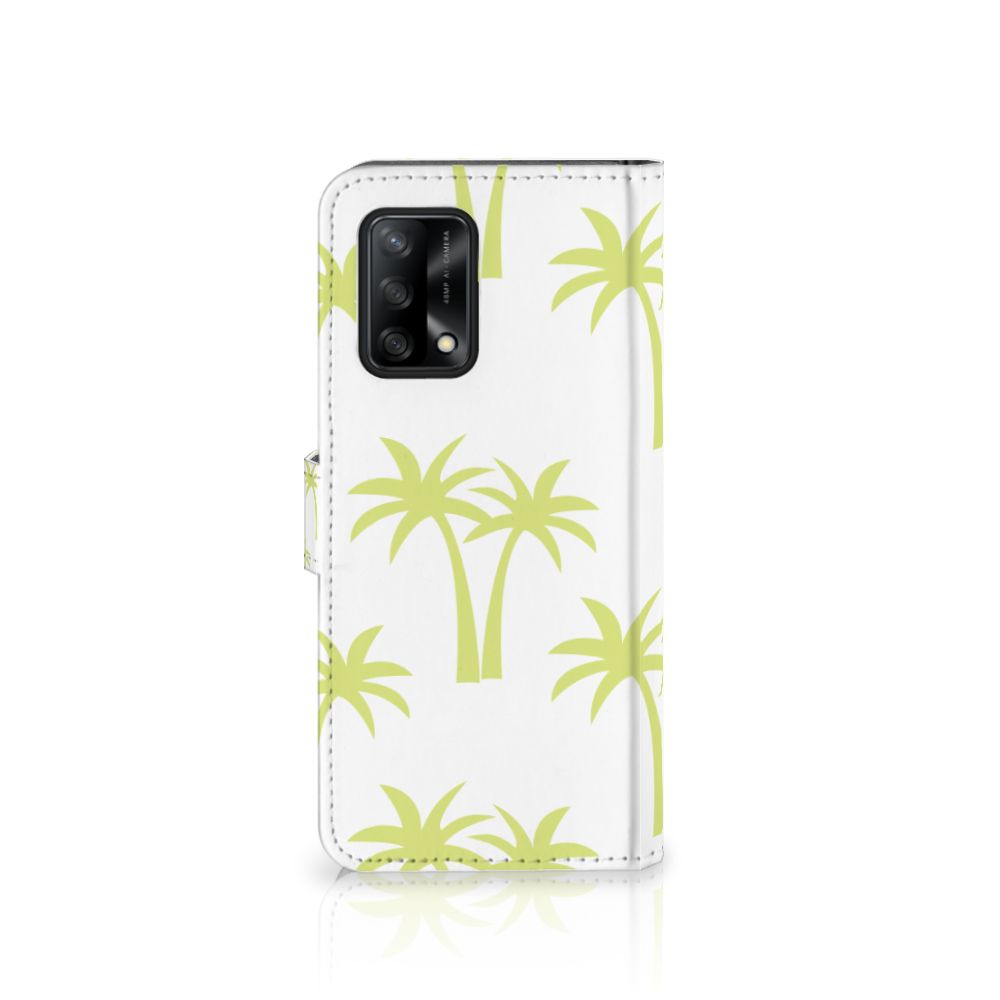 OPPO A74 4G Hoesje Palmtrees