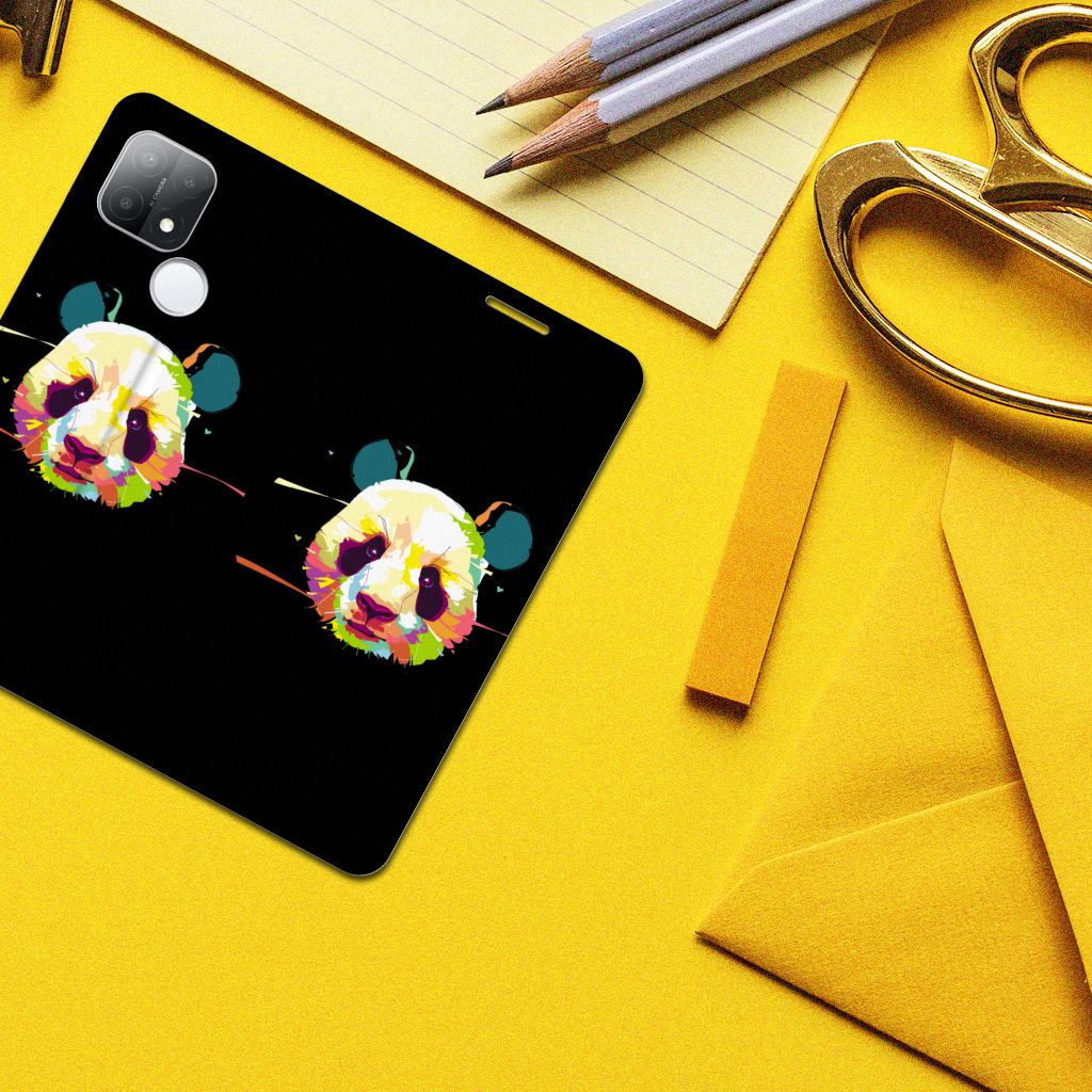 OPPO A15 Magnet Case Panda Color - B2C Telecom