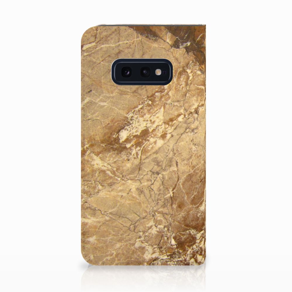 Samsung Galaxy S10e Standcase Marmer Creme