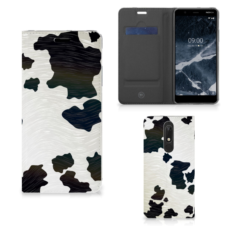 Nokia 5.1 (2018) Hoesje maken Koeienvlekken