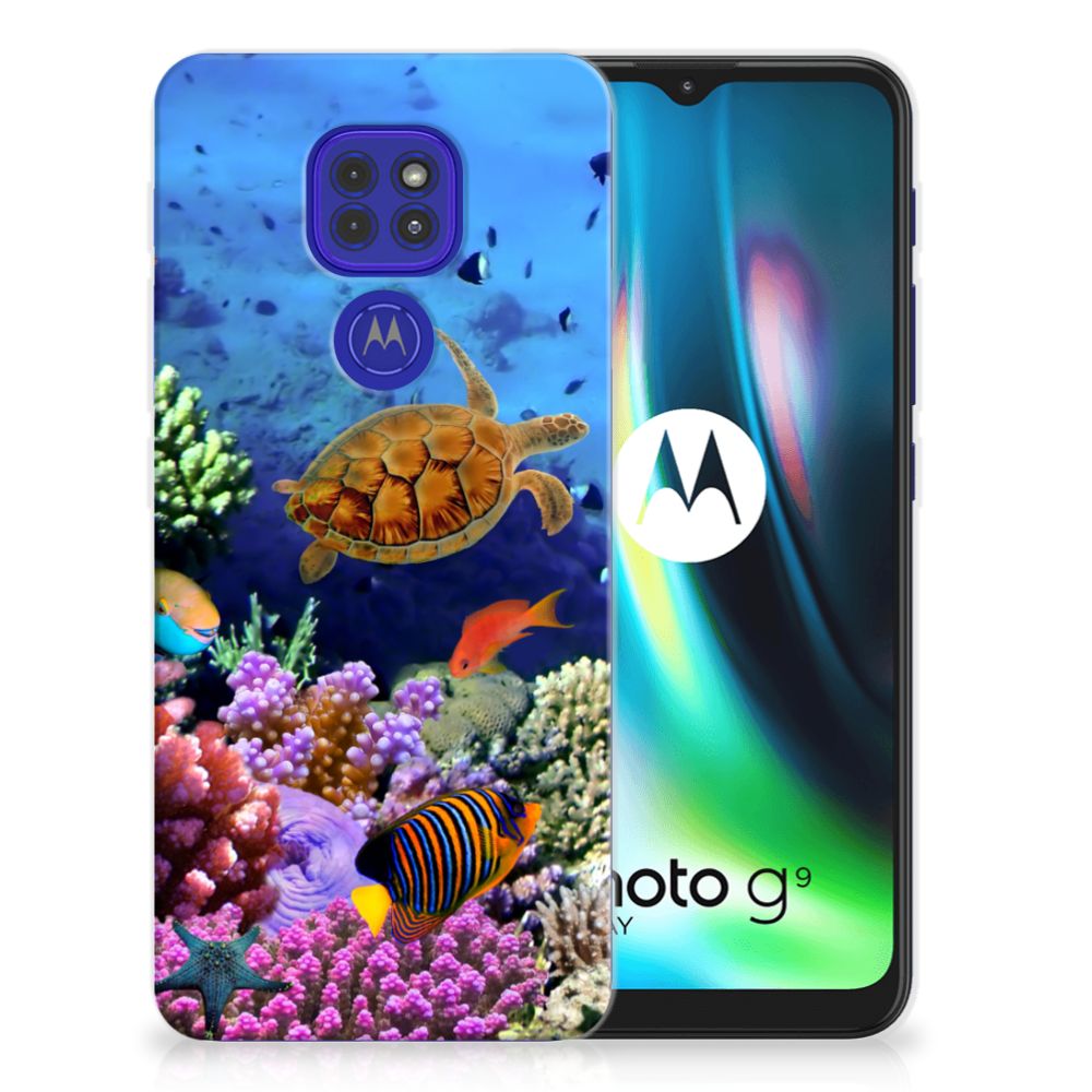 Motorola Moto G9 Play | E7 Plus TPU Hoesje Vissen B2C Telecom