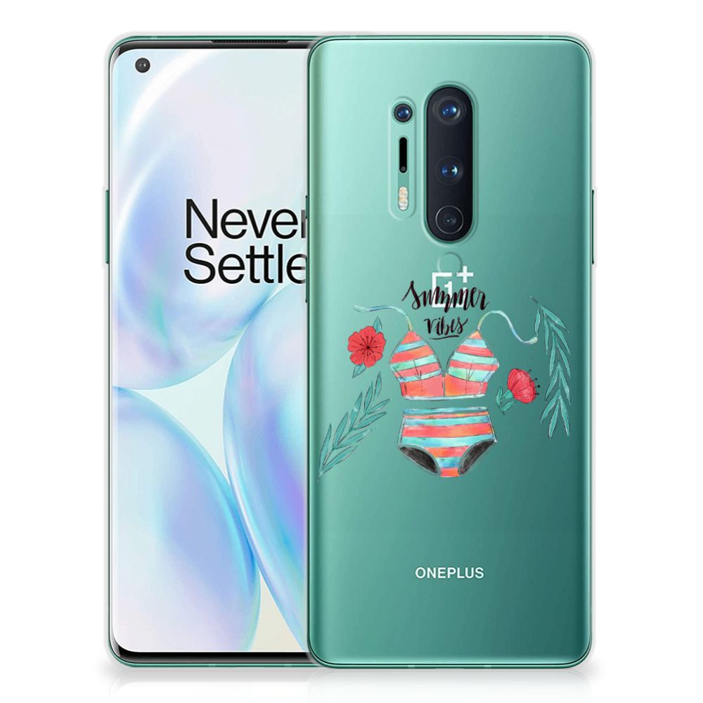 OnePlus 8 Pro Telefoonhoesje met Naam Boho Summer