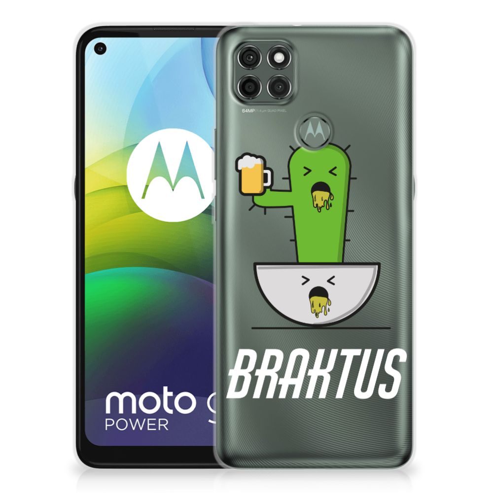 Motorola Moto G9 Power Telefoonhoesje met Naam Braktus