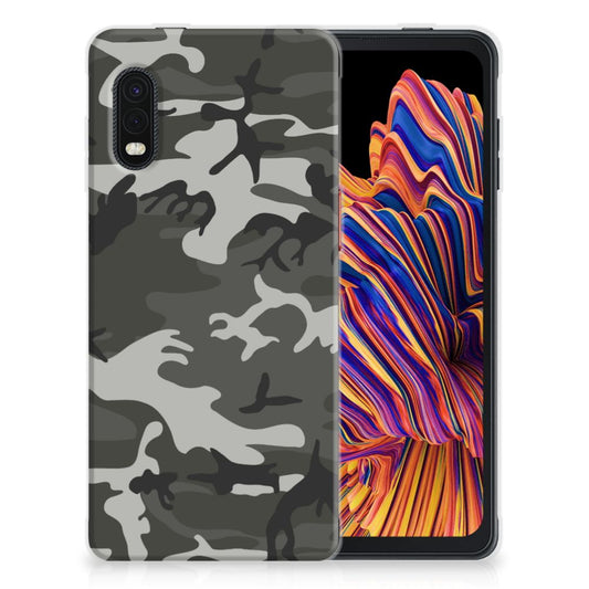 Samsung Xcover Pro TPU bumper Army Light