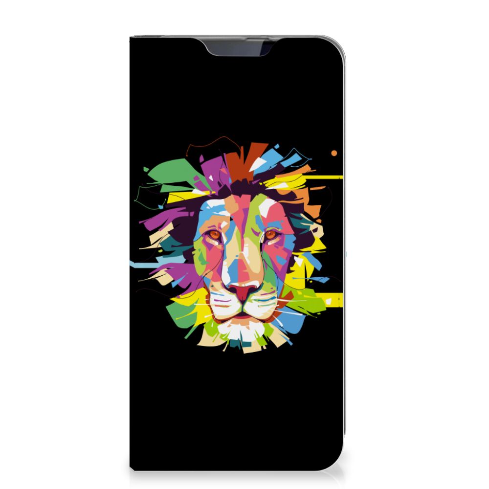 Samsung Galaxy A60 Magnet Case Lion Color