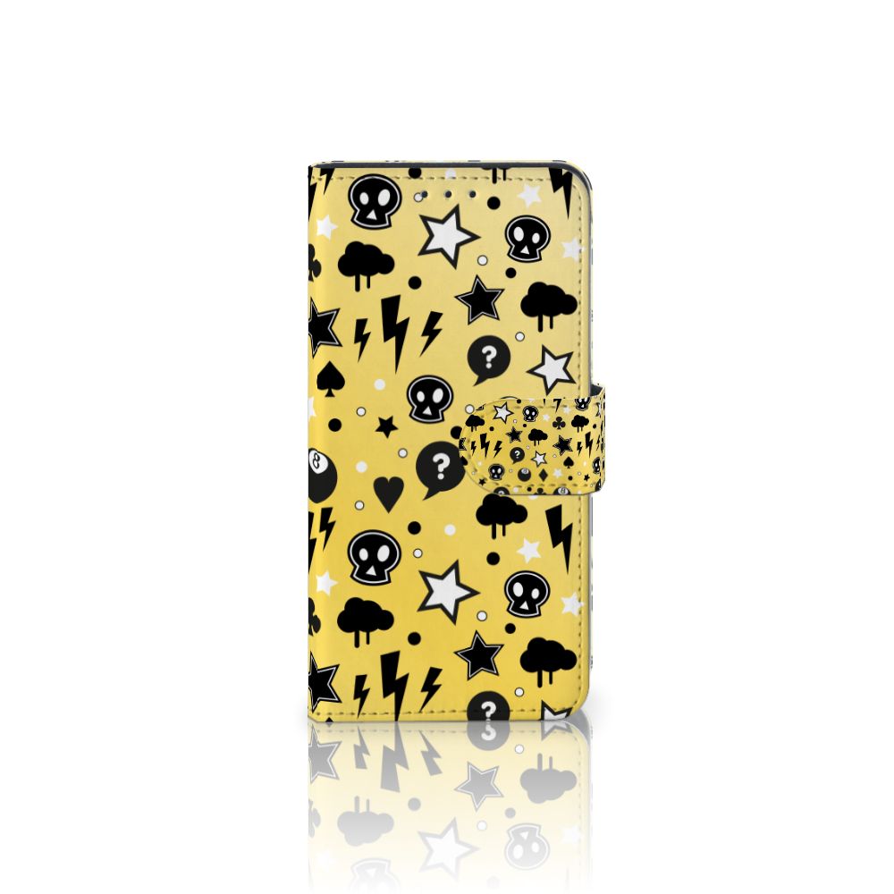 Telefoonhoesje met Naam Alcatel 1B (2020) Punk Geel