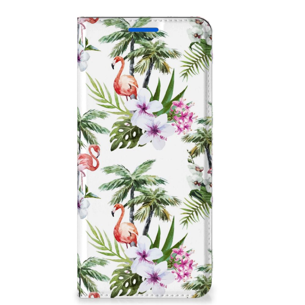 OPPO Reno6 5G Hoesje maken Flamingo Palms - B2C Telecom
