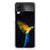 Samsung Galaxy Z Flip 4 TPU Hoesje Papegaai