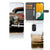 Samsung Galaxy A14 5G Telefoonhoesje met foto Vintage Auto met ruimte voor 3 pasjes, front en achterzijde zichtbaar.
