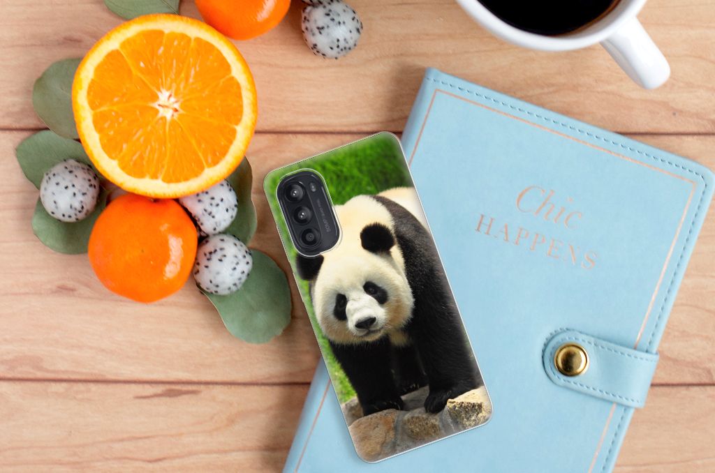 Motorola Moto G52/G82 TPU Hoesje Panda