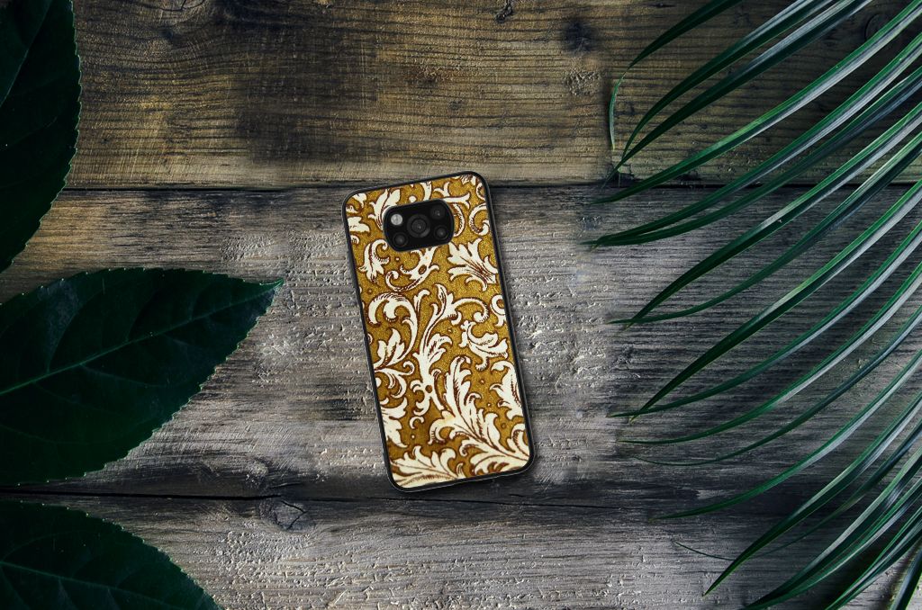 Back Cover Xiaomi Poco X3 | X3 Pro Barok Goud B2C Telecom