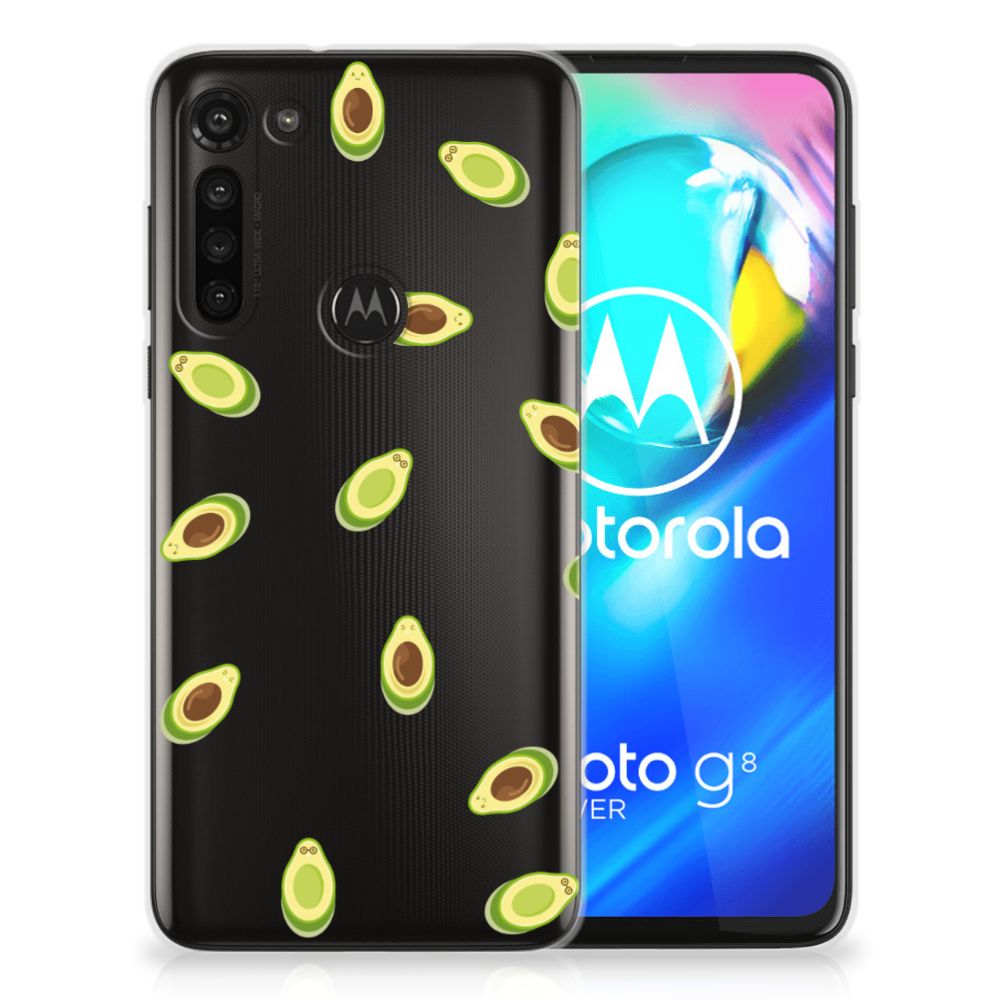 Motorola Moto G8 Power Siliconen Case Avocado B2C Telecom