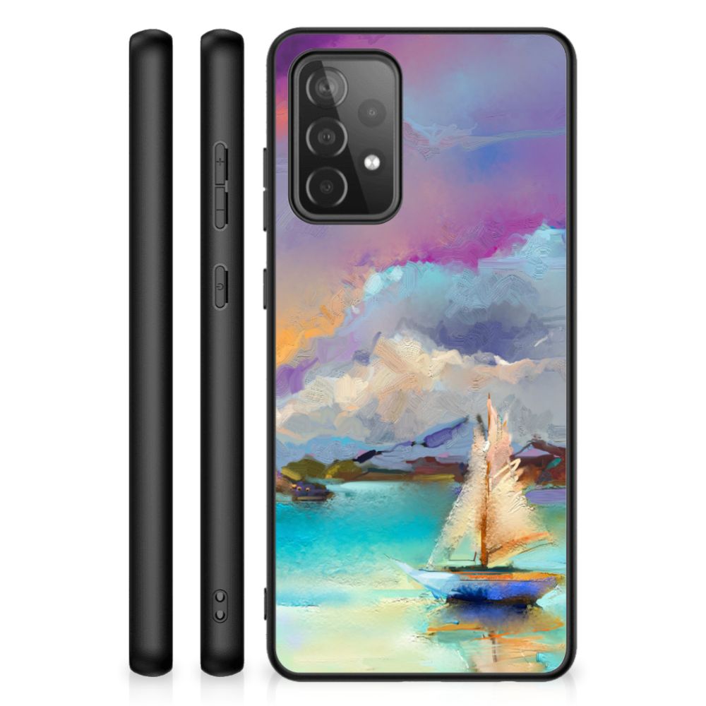 Kleurrijke Telefoonhoesje Samsung Galaxy A72 (5G/4G) Boat