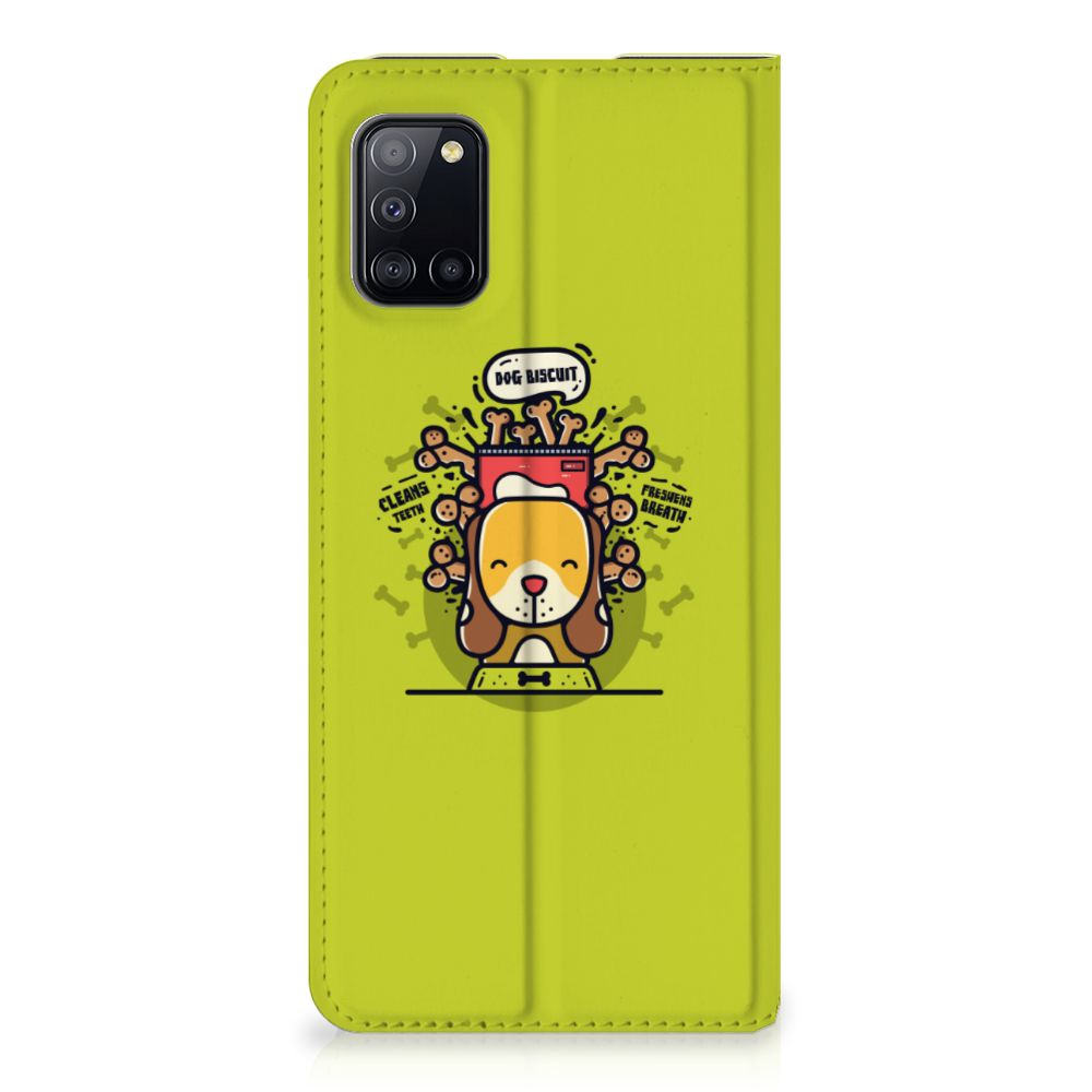 Samsung Galaxy A31 Magnet Case Doggy Biscuit - B2C Telecom