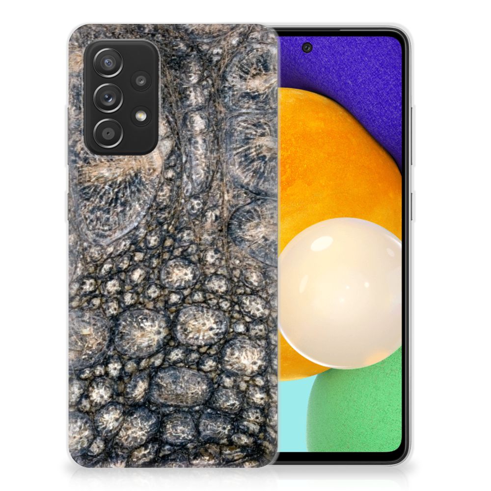 Samsung Galaxy A52 (5G/4G) TPU Hoesje Krokodillenprint