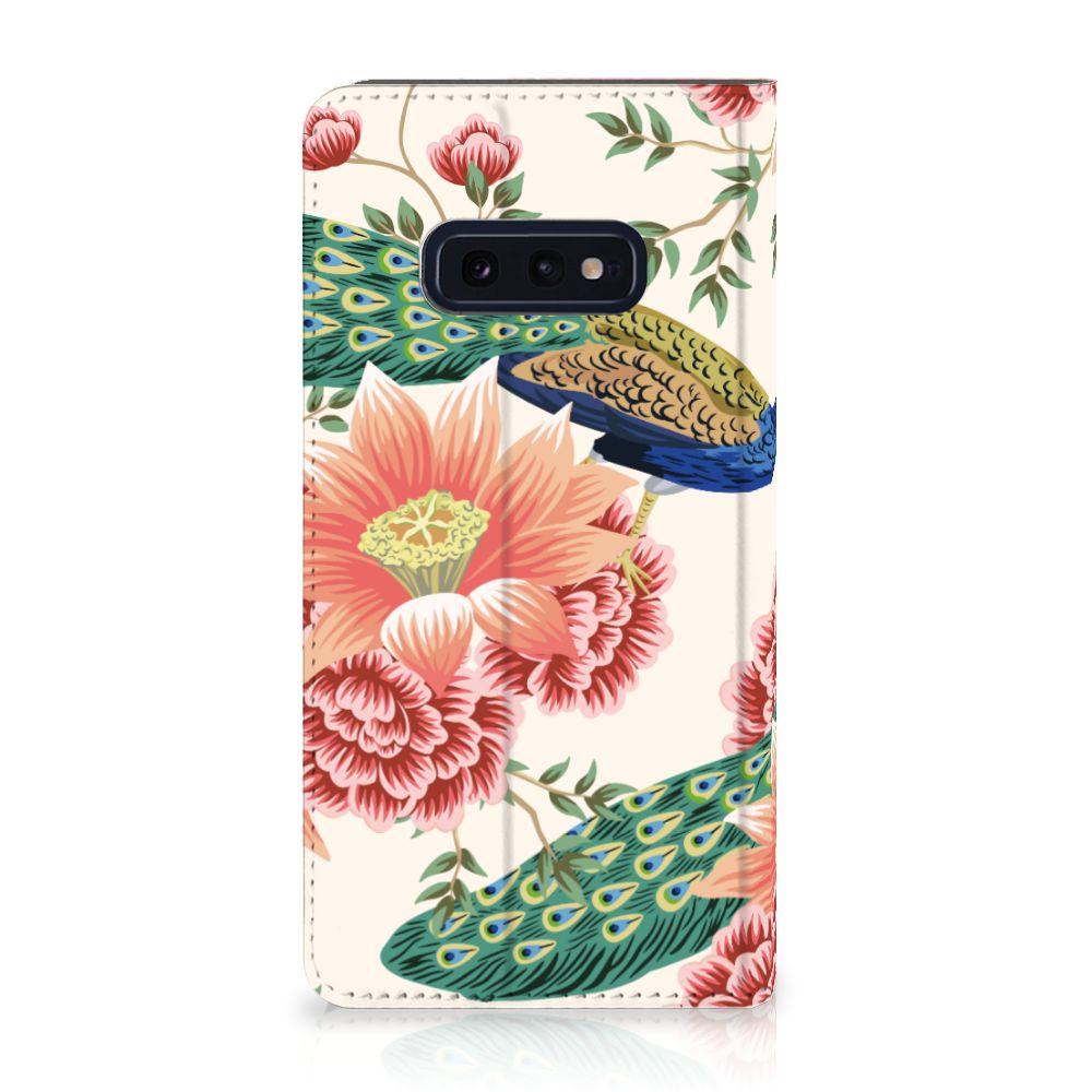 Hoesje maken voor Samsung Galaxy S10e Pink Peacock - B2C Telecom