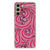 Samsung Galaxy S21FE Hoesje maken Swirl Pink B2C Telecom