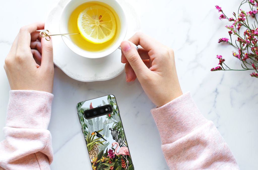 Back Cover voor Samsung Galaxy S10 Jungle B2C Telecom