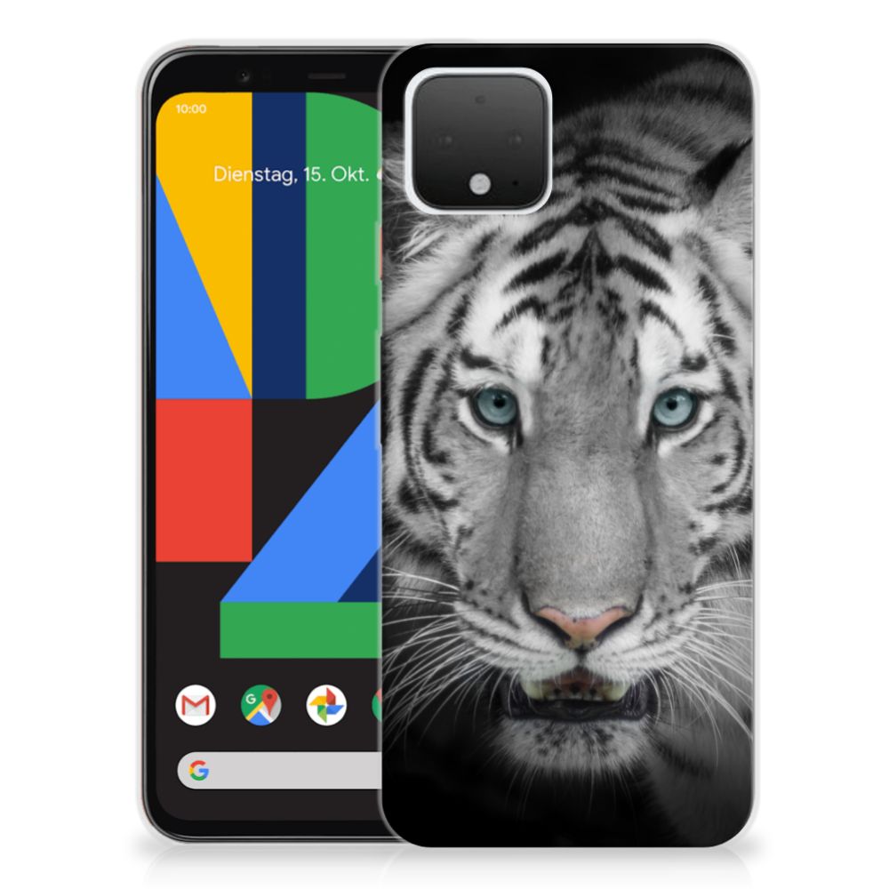 Google Pixel 4 TPU Hoesje Tijger