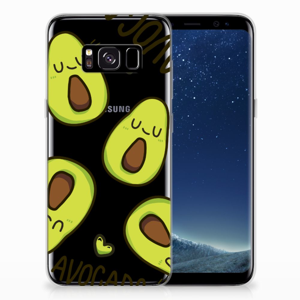 Samsung Galaxy S8 Telefoonhoesje met Naam Avocado Singing