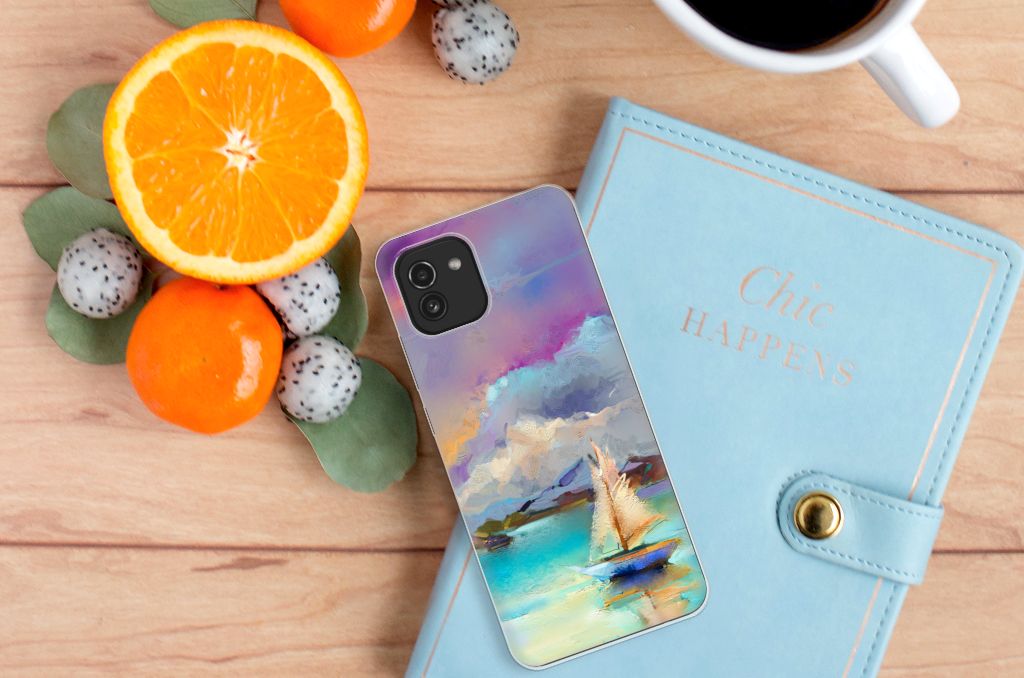 Hoesje maken Samsung Galaxy A03 Boat B2C Telecom