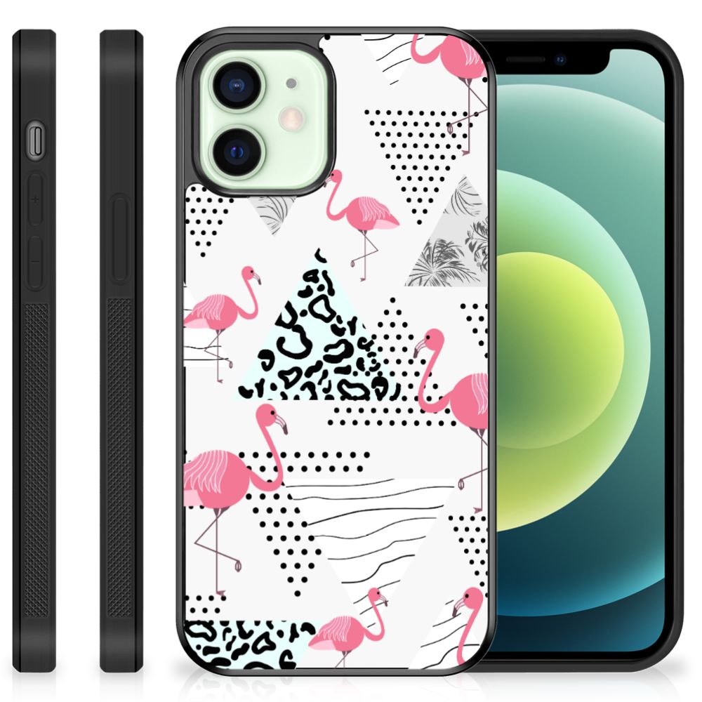 iPhone 12 Mini Back Cover Flamingo Triangle B2C Telecom