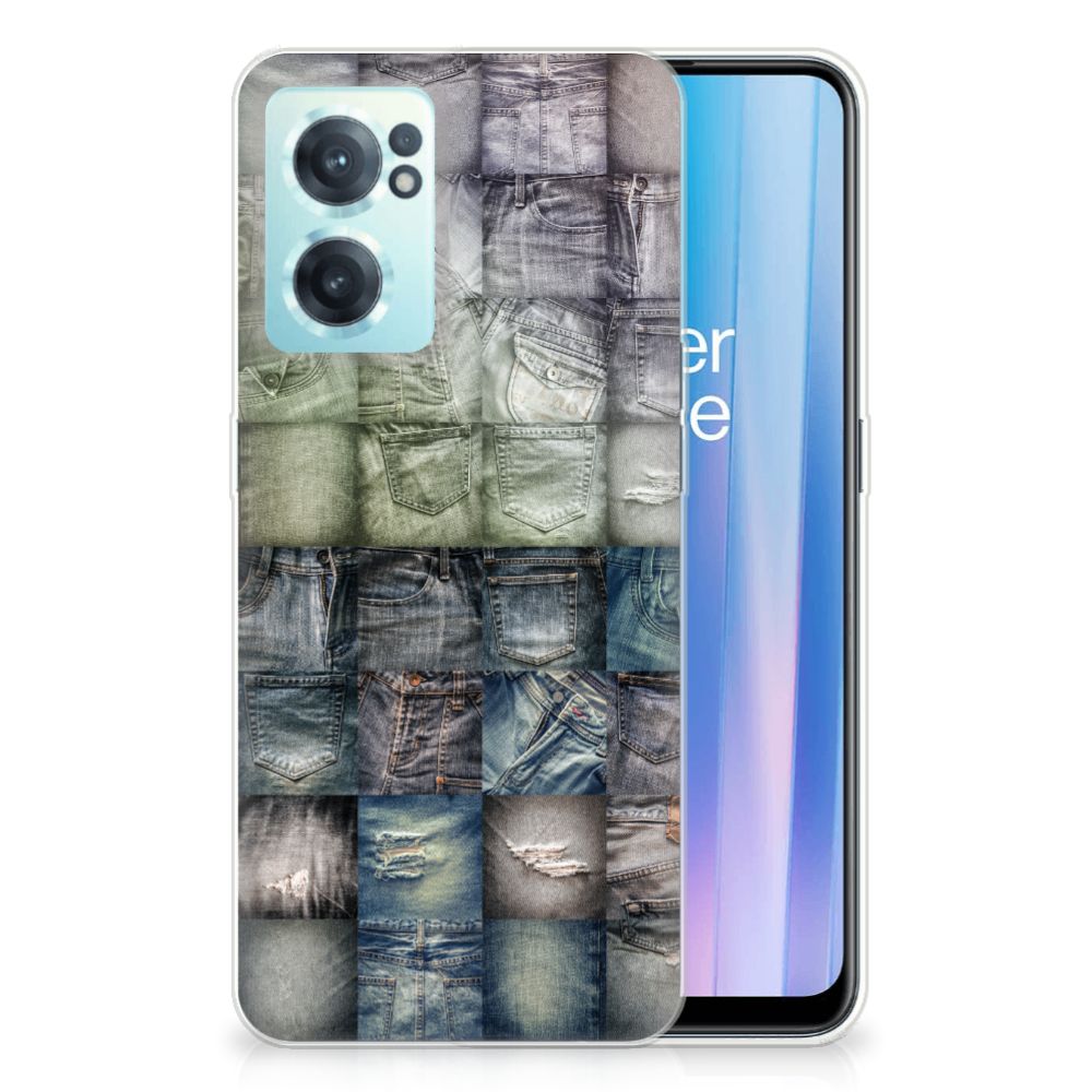 Silicone Back Cover OnePlus Nord CE 2 5G Spijkerbroeken B2C Telecom