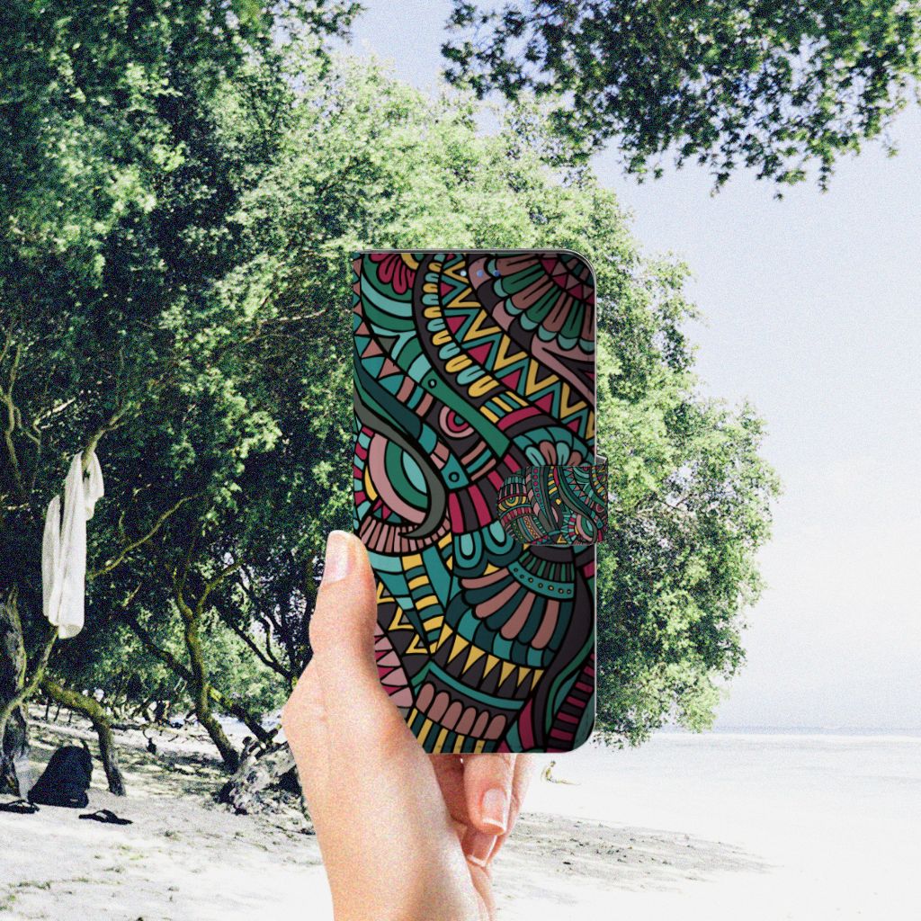 OPPO Find X3 Neo 5G Telefoon Hoesje Aztec