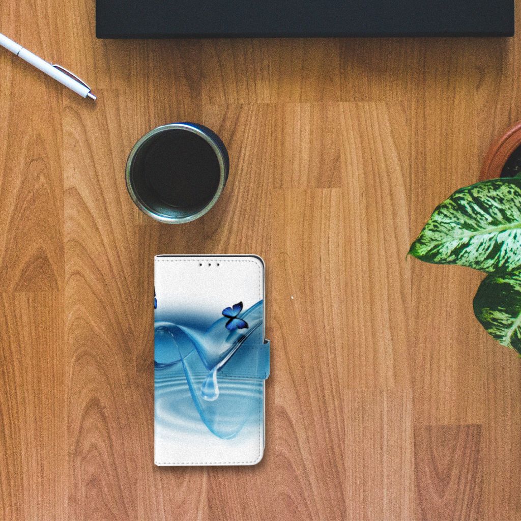 Xiaomi Mi Mix 2s Telefoonhoesje met Pasjes Vlinders