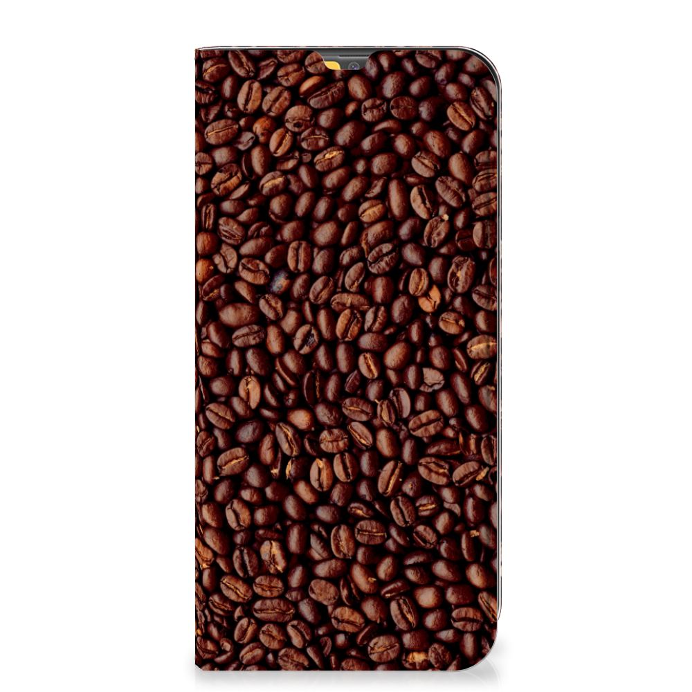 Samsung Galaxy M30s | M21 Flip Style Cover Koffiebonen - B2C Telecom