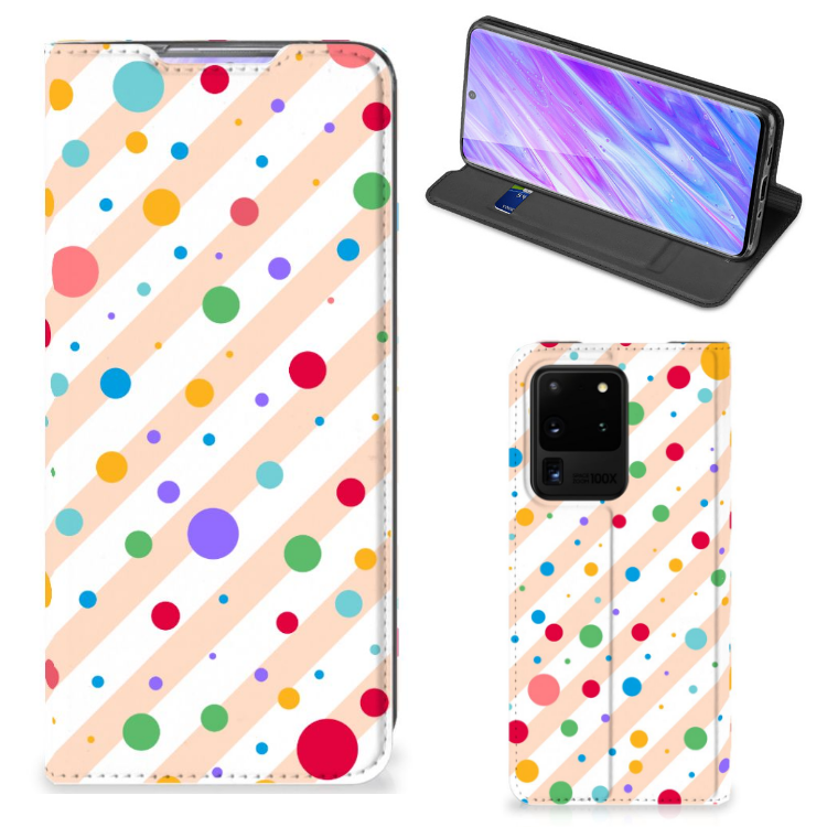 Samsung Galaxy S20 Ultra Hoesje met Magneet Dots - B2C Telecom