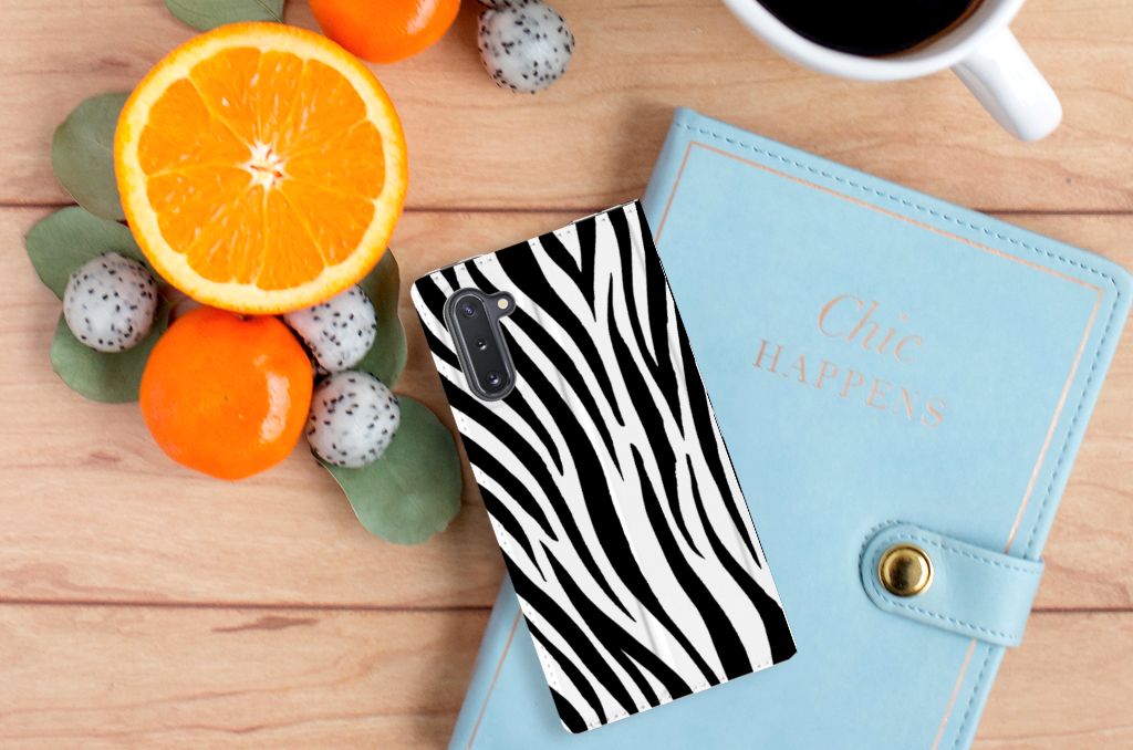 Samsung Galaxy Note 10 Hoesje maken Zebra