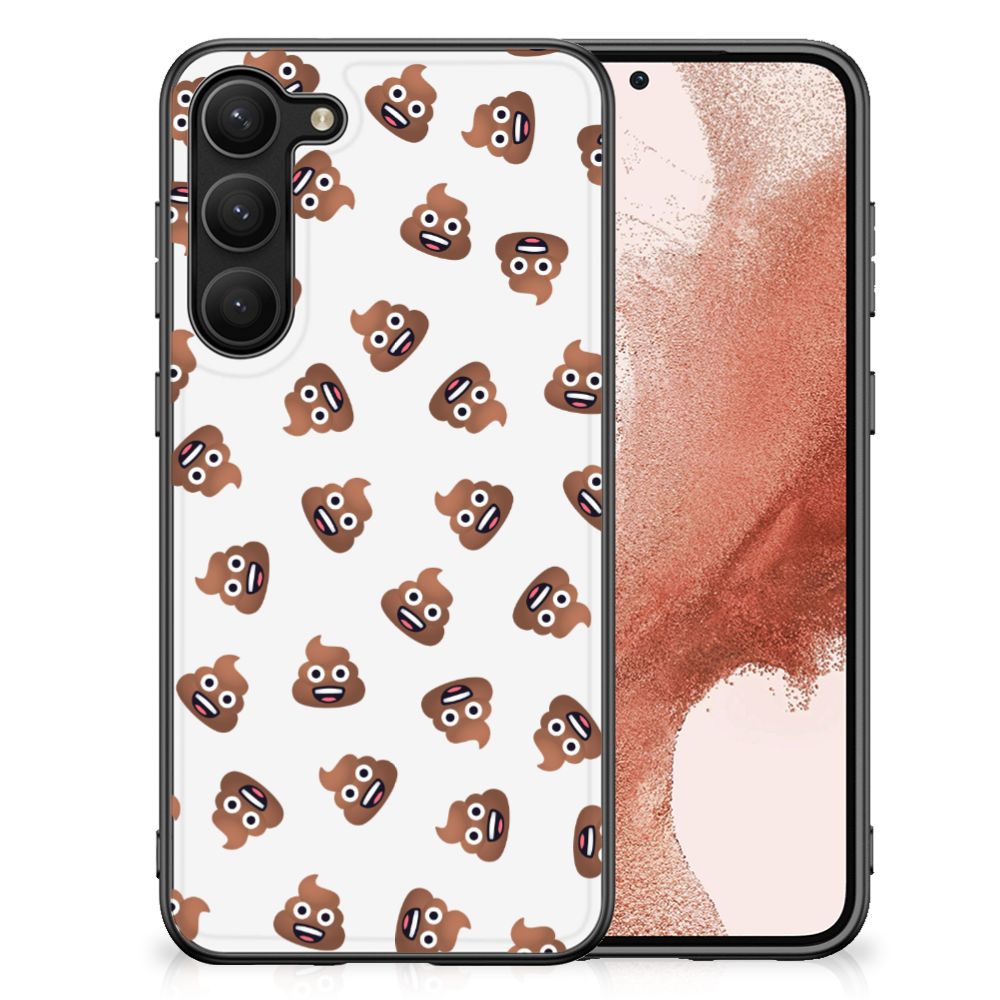 Back Case voor Samsung Galaxy S23 Plus Poep Emojis B2C Telecom