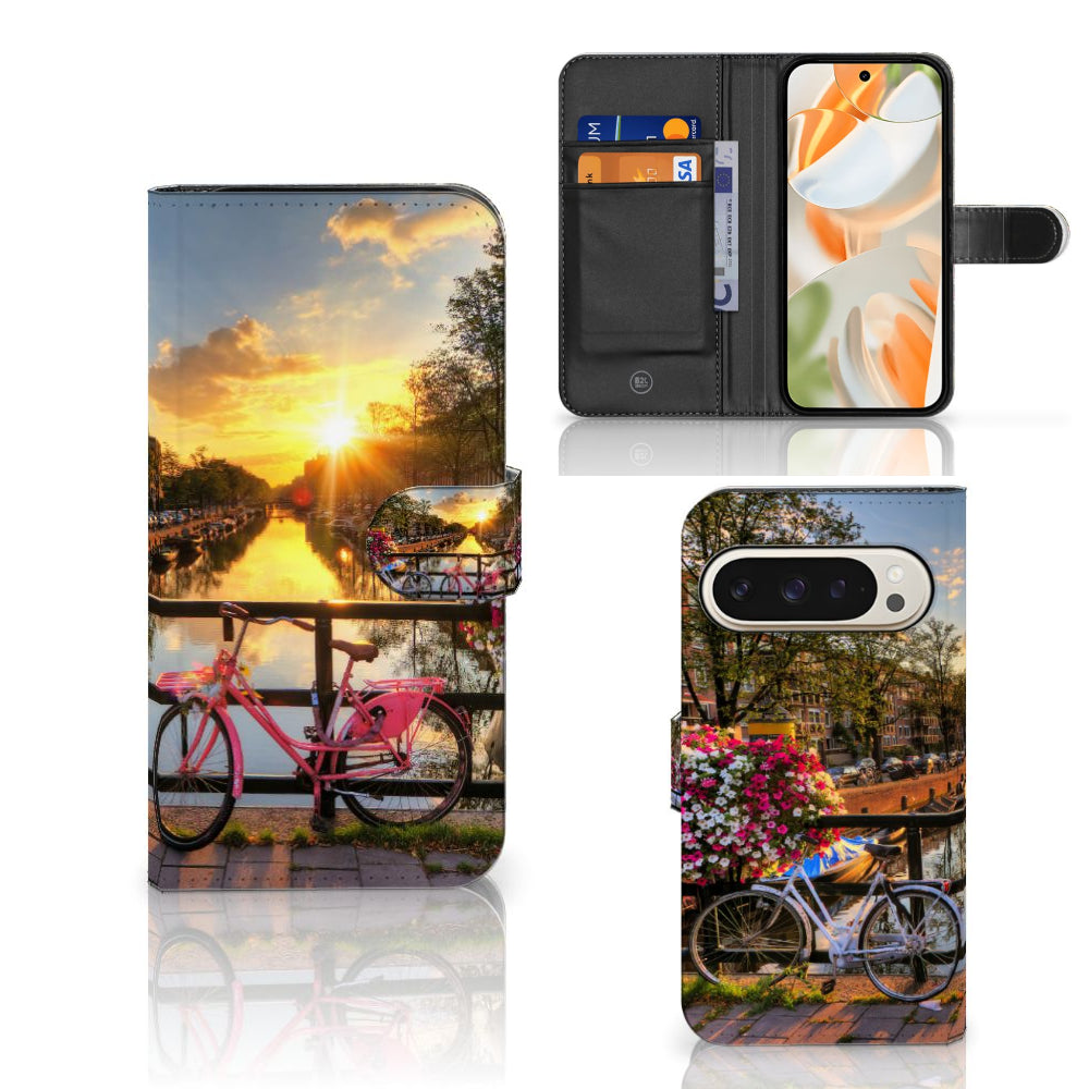 Google Pixel 9 | 9 Pro Flip Cover Amsterdamse Grachten